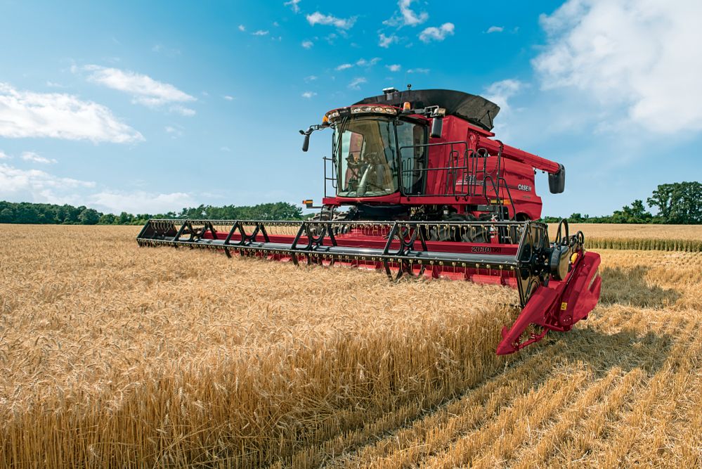 Grain Harvesting Combinescase Ih Axial Flow 6150 Titan Machinery 2312