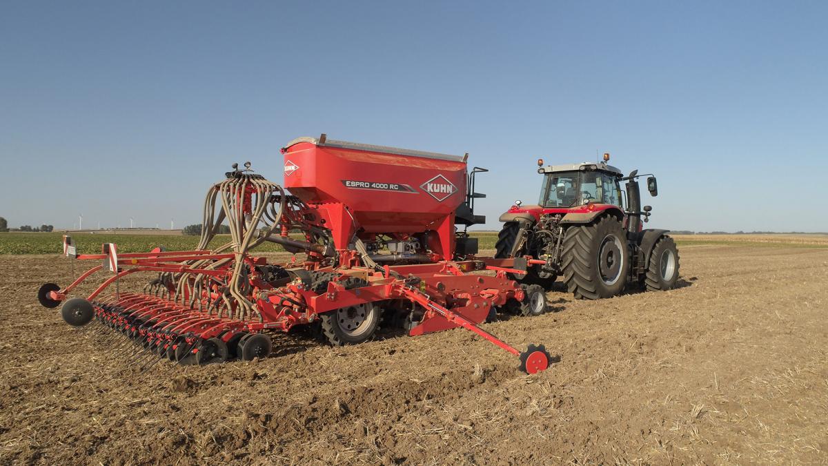 Sowing machinery Sowing complex KUHN ESPRO 6000RS Titan Machinery 